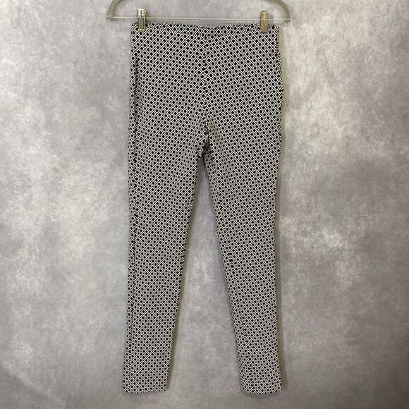 Michael Kors Super Skinny Pull-On Pants | Size S | Diamond Pattern - Picture 2 of 7